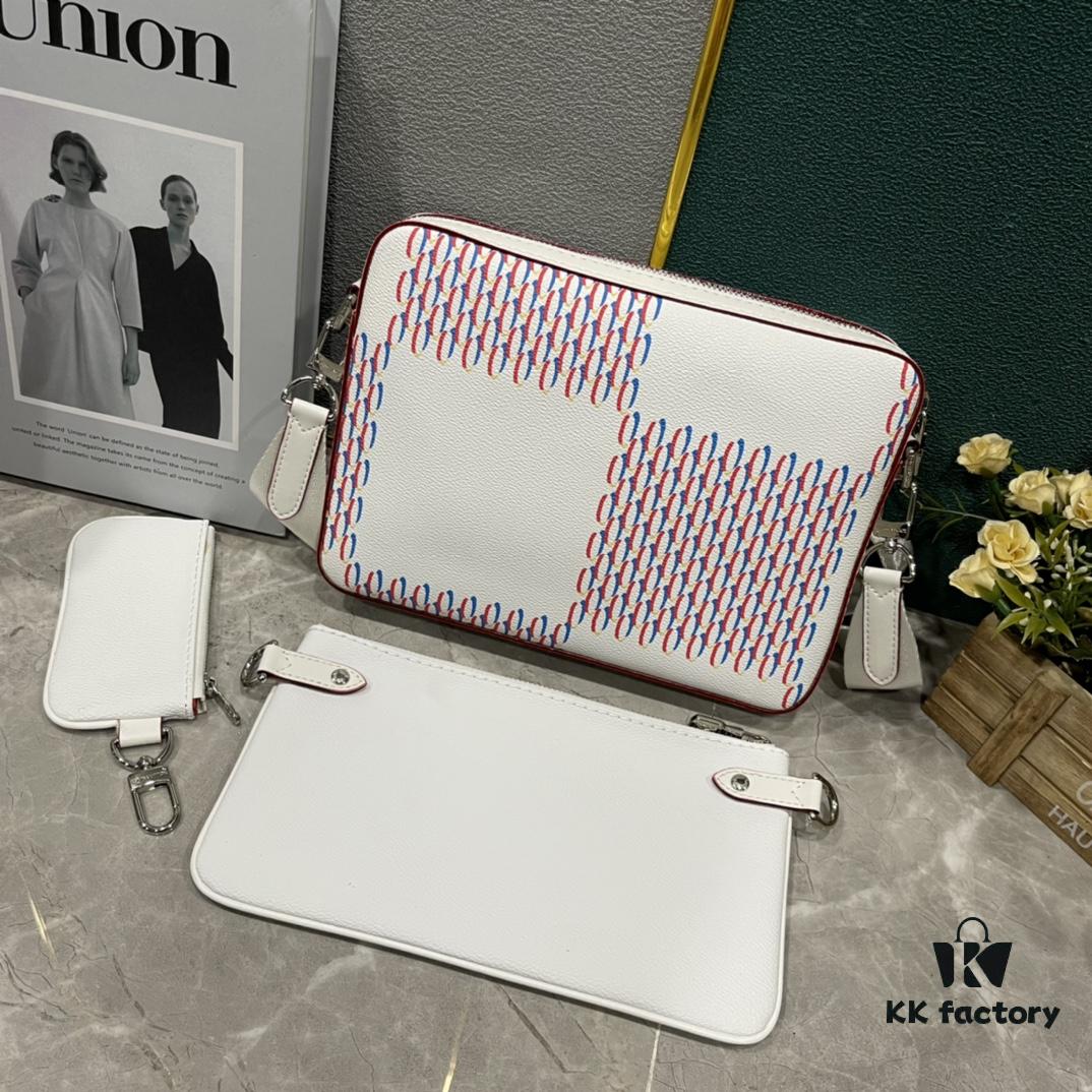 693075d56e68136f4d9a6405 Upgraded M20665 M57840 M30848 M50068 M69443 M45320 2022 New Trio Messenger Bag Embracing the Trendy Spirit of Damier Spray