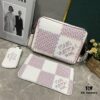693075d56e68136f4d9a6406 Upgraded M20665 M57840 M30848 M50068 M69443 M45320 2022 New Trio Messenger Bag Embracing the Trendy Spirit of Damier Spray