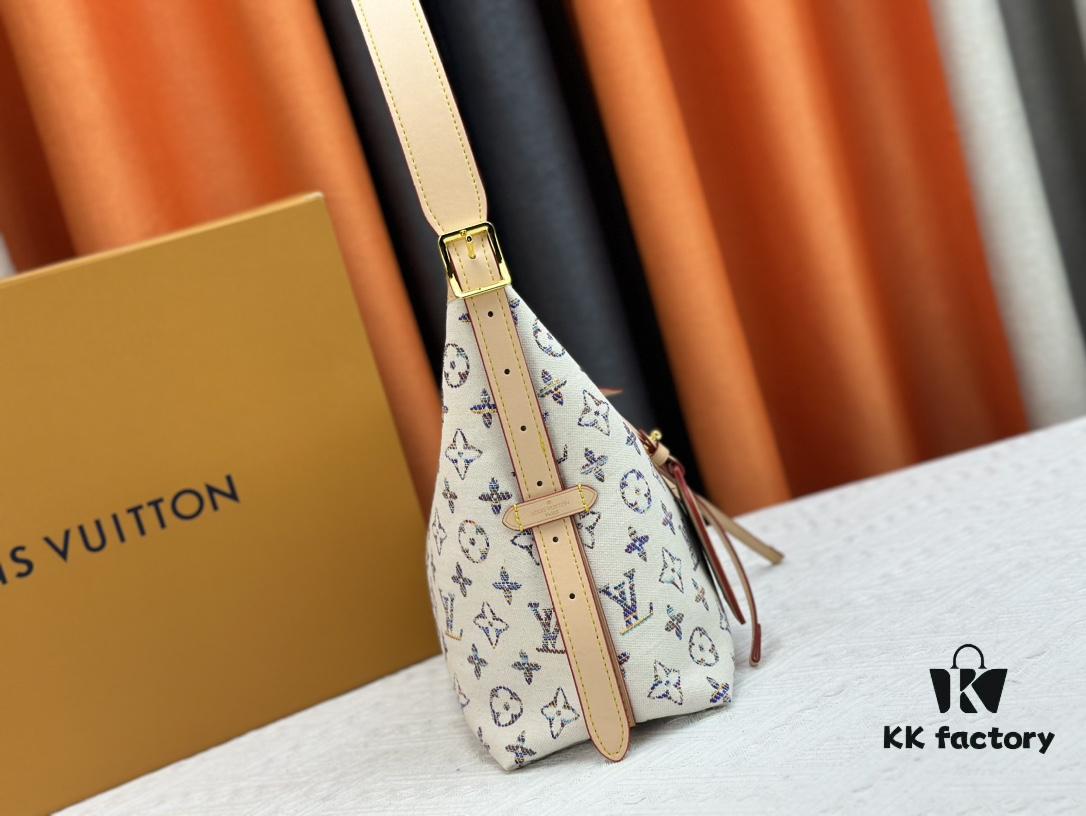 693075f06e68136f4d9a6442 Upgraded Original White Color Flower M24707 M46203 M46197 Louis Vuitton Introduces the New CarryAll Medium Handbag