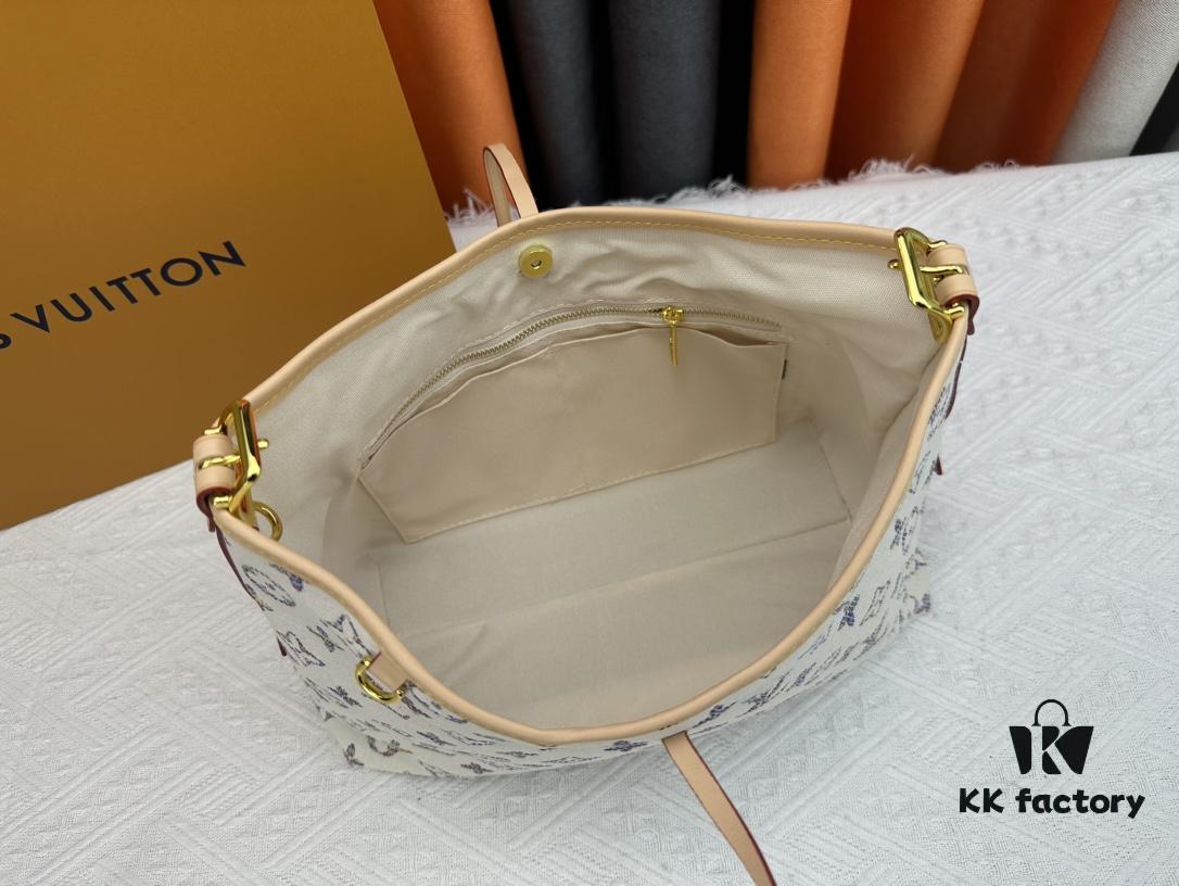 693075f06e68136f4d9a6444 Upgraded Original White Color Flower M24707 M46203 M46197 Louis Vuitton Introduces the New CarryAll Medium Handbag