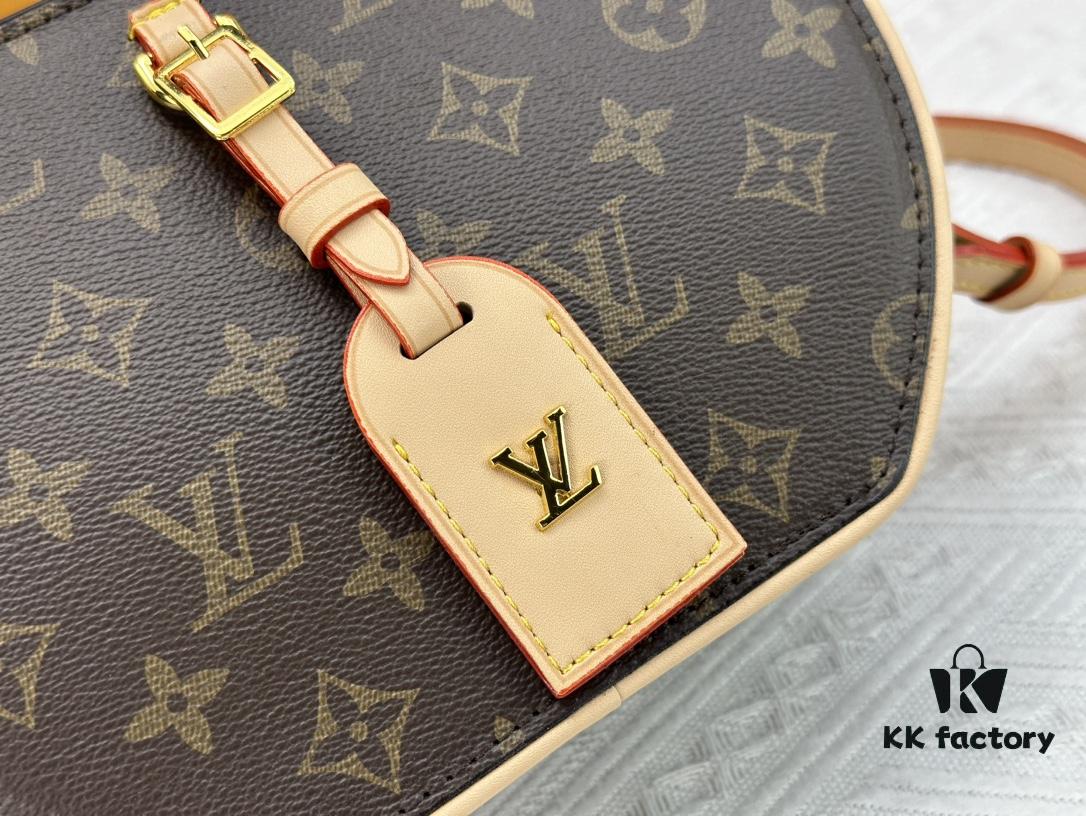 693075f66e68136f4d9a6450 Authentic M47117 M44699 Monogram Flower Women's Round Handbag Around Me Bag