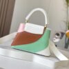 Upgraded M59864 Pure White Three-Tone Gold-Plated Capucines BB Handbag