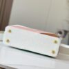 Upgraded M59864 Pure White Three-Tone Gold-Plated Capucines BB Handbag