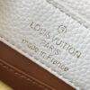 Upgraded M59863 Pure White Three-Tone Gold-Plated Mini Capucines Bag