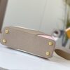 693076066e68136f4d9a646e Upgraded M59864 Gray Purple Two-Tone Gold Tone Hardware