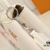 693076136e68136f4d9a648b Upgraded Version M21755 White LV x YK Capucines Small Handbag