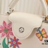 693076166e68136f4d9a6490 Upgraded Version M21755 White LV x YK Capucines Small Handbag