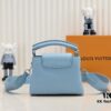 6930761a6e68136f4d9a649b Upgraded Version M21754 Blue LV x YK Capucines Mini Bag