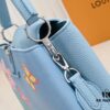 Upgraded Version M21755 Blue LV x YK Capucines Small Handbag
