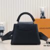 693076296e68136f4d9a64bd Upgraded Version M21755 Black LV x YK Capucines Small Handbag