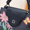6930762c6e68136f4d9a64c2 Upgraded Version M21755 Black LV x YK Capucines Small Handbag
