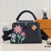 6930762d6e68136f4d9a64c7 Upgraded Version M21756 Black LV x YK Capucines Medium Handbag