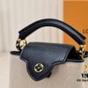 693076326e68136f4d9a64d2 Upgraded M59872 Linen with Black and Gold Hardware