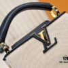693076326e68136f4d9a64d3 Upgraded M59872 Linen with Black and Gold Hardware