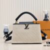693076376e68136f4d9a64dd Upgraded M59969 Linen with Black Gold-Tone Hardware