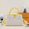 693076436e68136f4d9a64fa Upgraded M59969 Linen Canvas with Gold-Tone Hardware