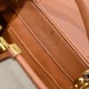 Upgraded M59872 Linen with Light Earth-Gold Tone Hardware