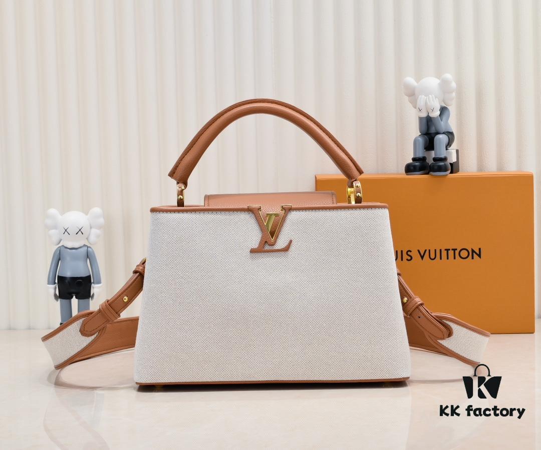 6930764e6e68136f4d9a6513 Upgraded M59969 Linen with Light Terracotta Gold-Tone Hardware