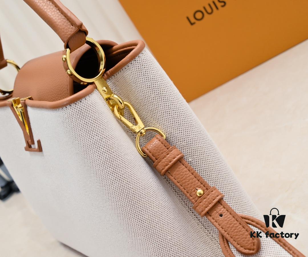 693076506e68136f4d9a6518 Upgraded M59969 Linen with Light Terracotta Gold-Tone Hardware