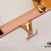 693076516e68136f4d9a651a Upgraded M59969 Linen with Light Terracotta Gold-Tone Hardware