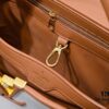 693076526e68136f4d9a651c Upgraded M59969 Linen with Light Terracotta Gold-Tone Hardware