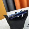 693076786e68136f4d9a6571 Wallet Model: M40452 Deep Blue Check Louis Vuitton Classic Brazza Wallet