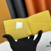 Wallet Model: M40452 Yellow Checkered Louis Vuitton Classic Brazza Wallet