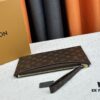 693076aa6e68136f4d9a65c9 M60910, Real Item Photography, Exquisitely Crafted Pallas Clutch Combining Classic Monogram Canvas with Vibrant Colors for a Delightful Effect