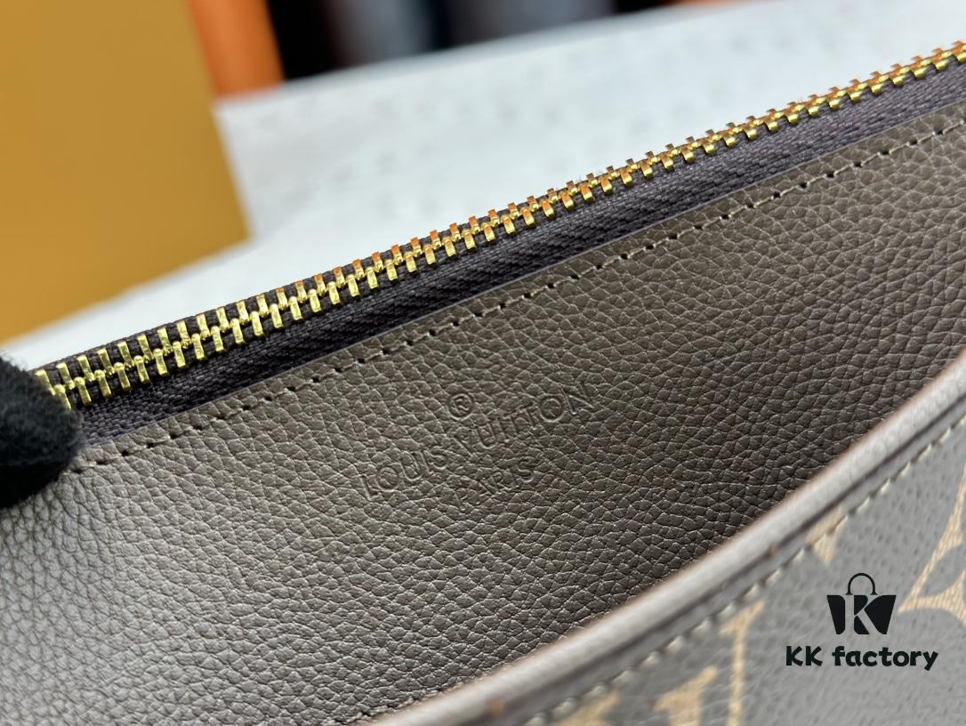 693076ae6e68136f4d9a65cd M60910, Real Item Photography, Exquisitely Crafted Pallas Clutch Combining Classic Monogram Canvas with Vibrant Colors for a Delightful Effect