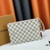 693076b06e68136f4d9a65d5 M60910, Real Item Photography, Exquisitely Crafted Pallas Handbag Combining Classic Monogram Canvas with Vibrant Colors for a Delightful Effect
