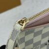 693076b36e68136f4d9a65d6 M60910, Real Item Photography, Exquisitely Crafted Pallas Handbag Combining Classic Monogram Canvas with Vibrant Colors for a Delightful Effect