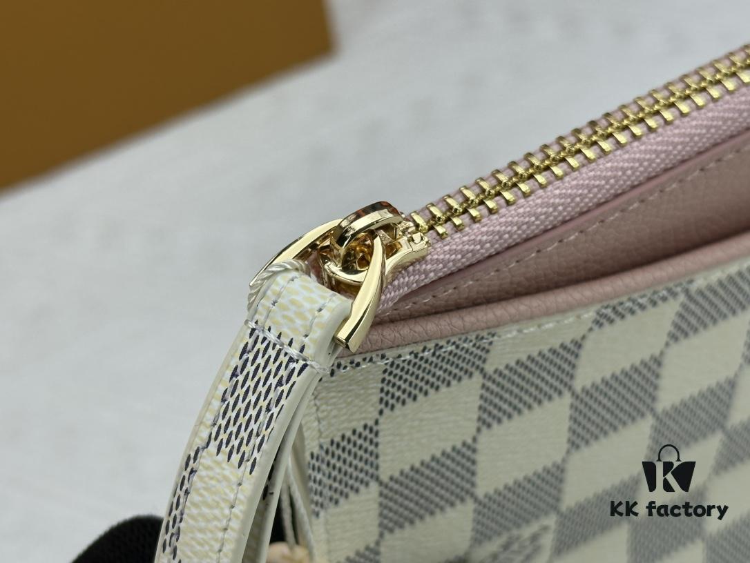 693076b36e68136f4d9a65d6 M60910, Real Item Photography, Exquisitely Crafted Pallas Handbag Combining Classic Monogram Canvas with Vibrant Colors for a Delightful Effect