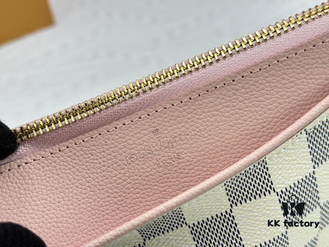 693076b36e68136f4d9a65db M60910, Real Item Photography, Exquisitely Crafted Pallas Handbag Combining Classic Monogram Canvas with Vibrant Colors for a Delightful Effect