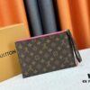 693076b86e68136f4d9a65e3 M60910, Real Item Photography, Exquisitely Crafted Pallas Handbag Combining Classic Monogram Canvas with Vibrant Colors for a Delightful Effect