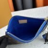 693076bd6e68136f4d9a65f2 M60910, Real Product Photography, Exquisitely Crafted Pallas Clutch Combining Classic Monogram Canvas with Vibrant Colors for a Delightful Effect