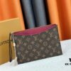693076c06e68136f4d9a65f5 M60910, Real Item Photography, Exquisitely Crafted Pallas Clutch Combining Classic Monogram Canvas with Vibrant Colors for a Delightful Effect