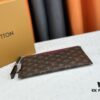 693076c16e68136f4d9a65f7 M60910, Real Item Photography, Exquisitely Crafted Pallas Clutch Combining Classic Monogram Canvas with Vibrant Colors for a Delightful Effect