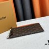 693076c56e68136f4d9a6600 M60910, Real Item Photography, This Exquisitely Crafted Pallas Clutch Combines Classic Monogram Canvas with Vibrant Colors for a Delightful Effect
