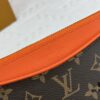 693076c66e68136f4d9a6602 M60910, Real Item Photography, This Exquisitely Crafted Pallas Clutch Combines Classic Monogram Canvas with Vibrant Colors for a Delightful Effect