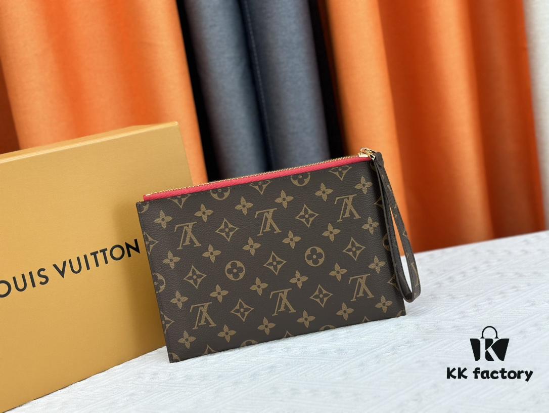 693076c96e68136f4d9a6606 M60910, Real Item Photography, Exquisitely Crafted Pallas Handbag Combining Classic Monogram Canvas with Vibrant Colors for a Pleasing Effect