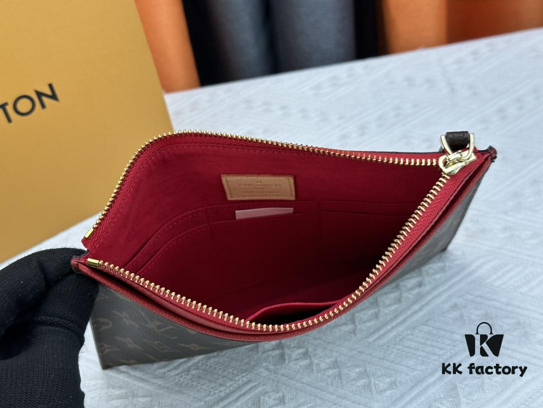 693076cb6e68136f4d9a660d M60910, Real Item Photography, Exquisitely Crafted Pallas Handbag Combining Classic Monogram Canvas with Vibrant Colors for a Pleasing Effect