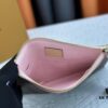 693076cf6e68136f4d9a6612 M60910, Real Item Photography, Exquisitely Crafted Pallas Clutch Combining Classic Monogram Canvas with Vibrant Colors for a Delightful Effect