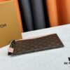 693076cf6e68136f4d9a6614 M60910, Real Item Photography, Exquisitely Crafted Pallas Clutch Combining Classic Monogram Canvas with Vibrant Colors for a Delightful Effect