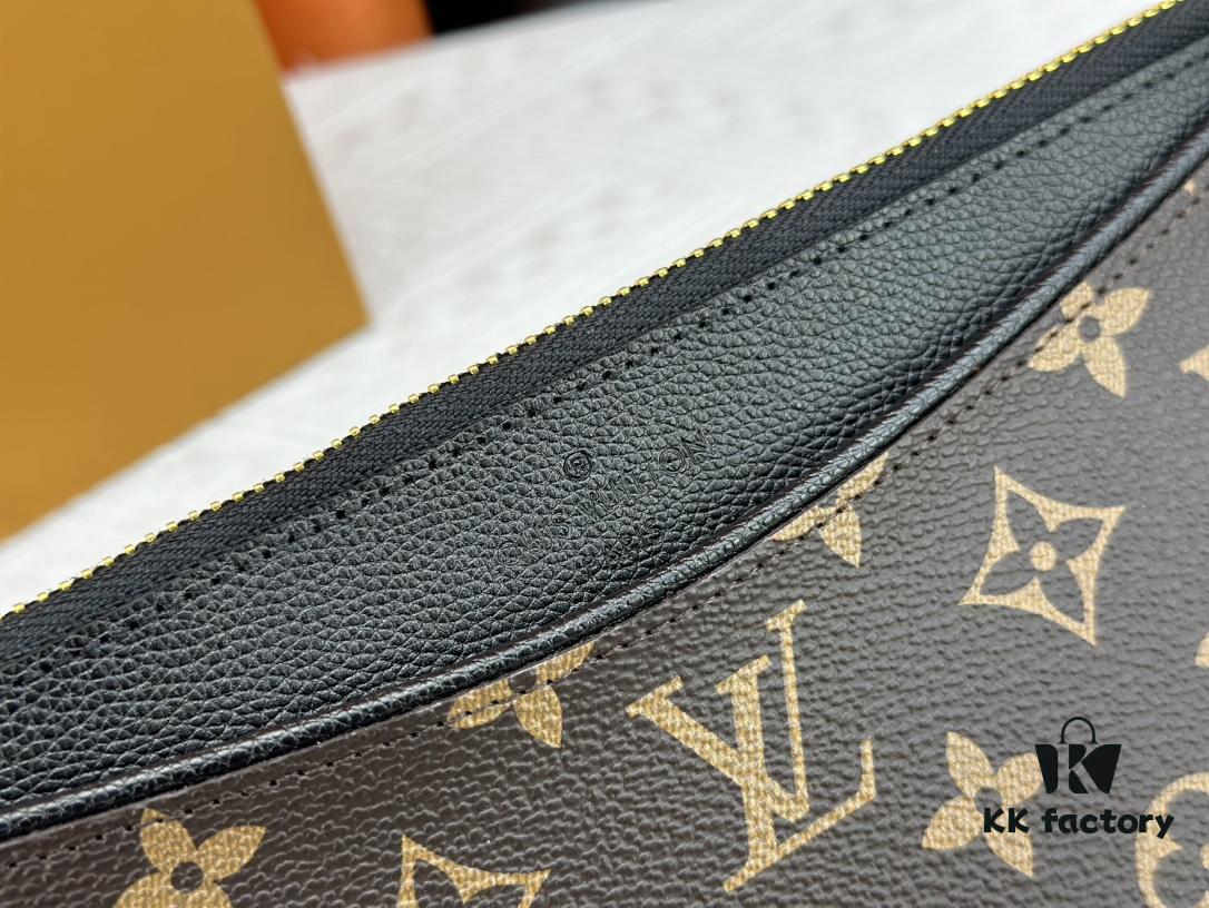 693076dc6e68136f4d9a6627 M60910, Real Item Photography, Exquisitely Crafted Pallas Handbag Combining Classic Monogram Canvas with Vibrant Colors for a Delightful Effect