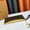693076de6e68136f4d9a662c M60910, Real Item Photography, Exquisitely Crafted Pallas Clutch Combining Classic Monogram Canvas with Vibrant Colors for a Delightful Effect