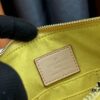 693076e16e68136f4d9a6632 M60910, Real Item Photography, Exquisitely Crafted Pallas Clutch Combining Classic Monogram Canvas with Vibrant Colors for a Delightful Effect