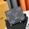 Wallet Model: M62297 Louis Vuitton Classic Brazza Wallet in Damier Graphite Pixel Canvas