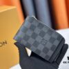 693076e66e68136f4d9a663c Top-Grade Original Louis Vuitton Hybrid Wallet in Black Monogram Shadow Leather