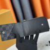 693076e86e68136f4d9a663f Top-Grade Original Louis Vuitton Hybrid Wallet in Black Monogram Shadow Leather