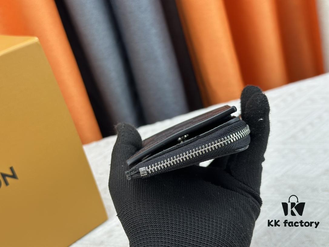 693076e86e68136f4d9a6641 Top-Grade Original Louis Vuitton Hybrid Wallet in Black Monogram Shadow Leather